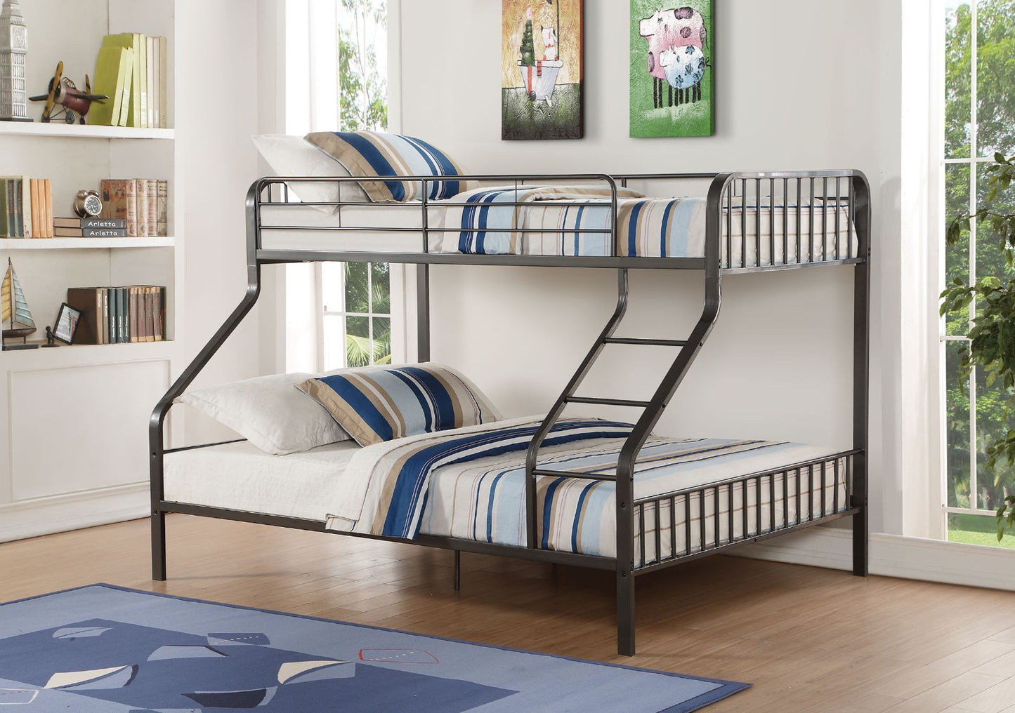 twin xl/queen bunk bed