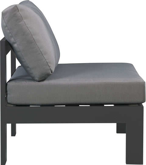 Outdoor Patio Aluminum Armless Chair