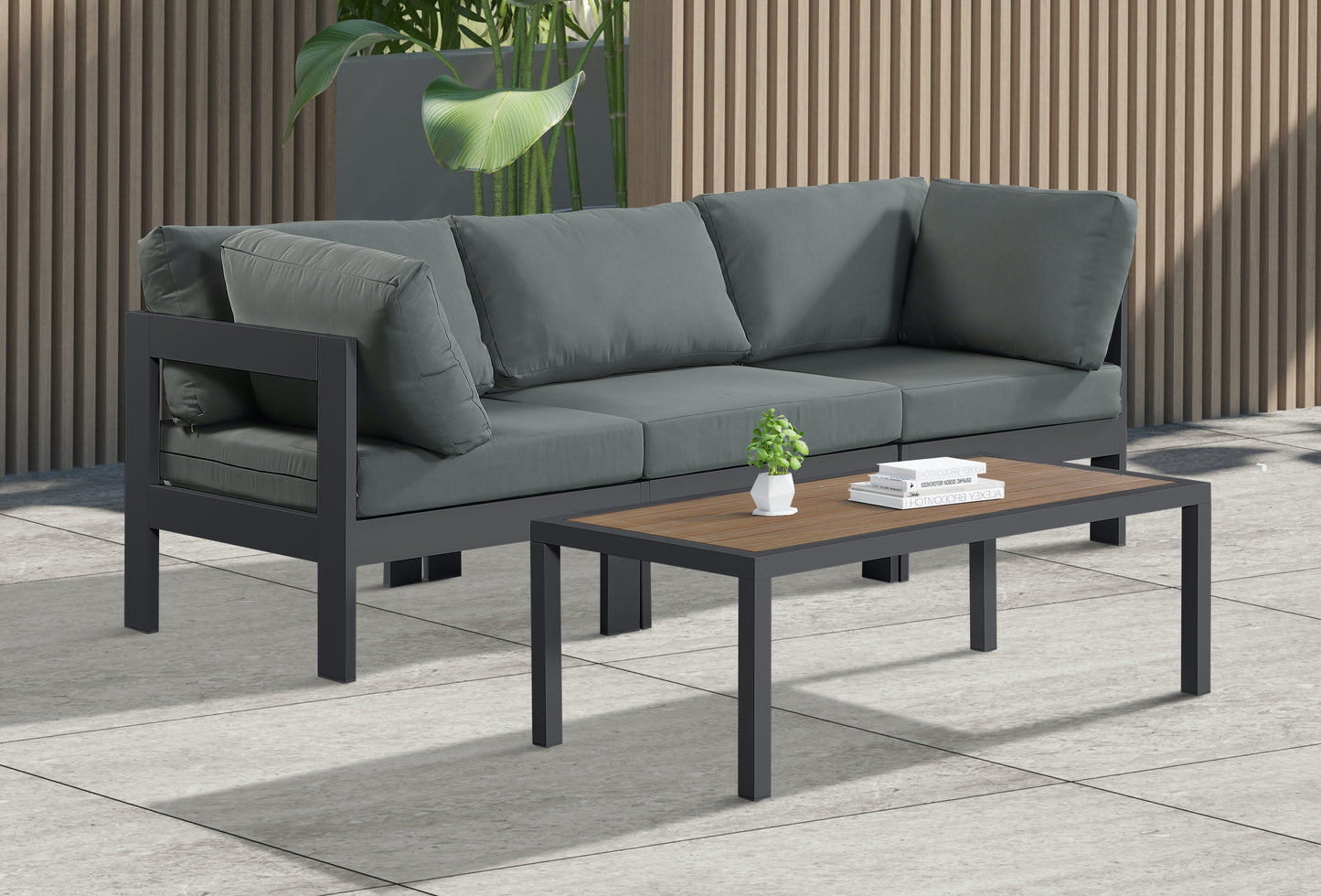 outdoor patio modular sofa