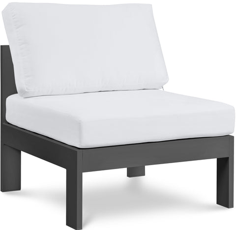 Outdoor Patio Aluminum Armless Chair