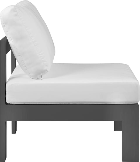 Outdoor Patio Aluminum Armless Chair