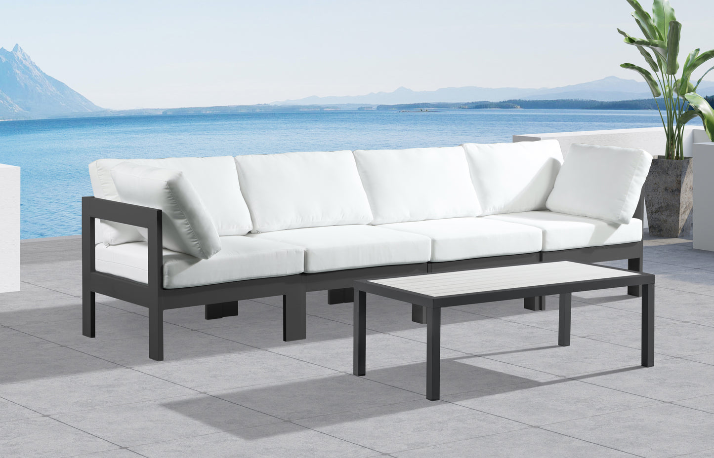 outdoor patio modular sofa