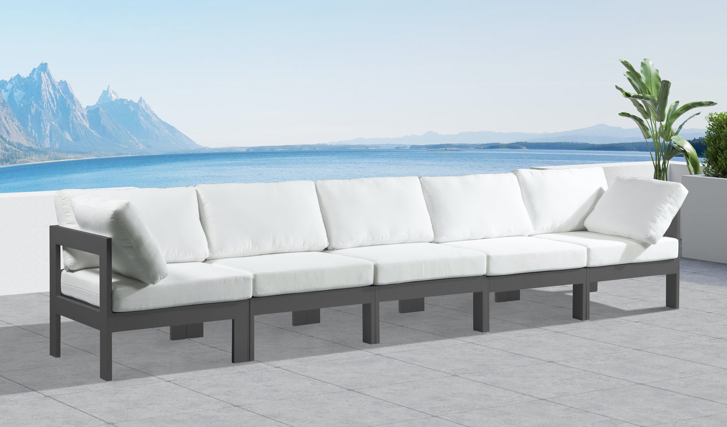 outdoor patio modular sofa