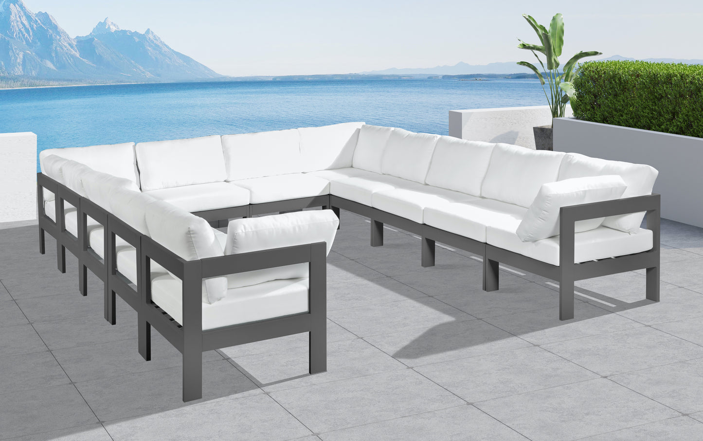outdoor patio modular sectional