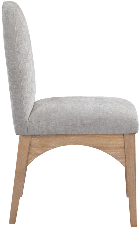 Brielle Grey Chenille Fabric Dining Chair SC