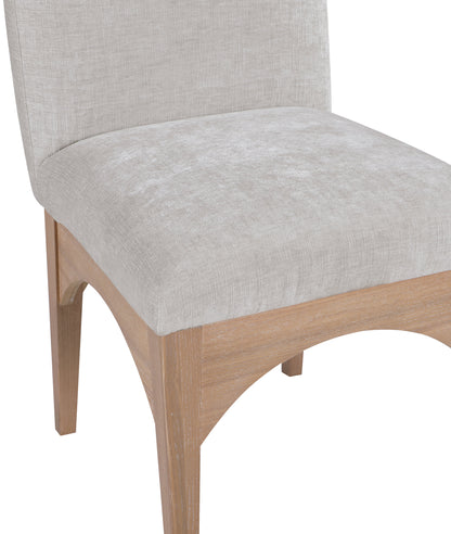 Brielle Grey Chenille Fabric Dining Chair SC