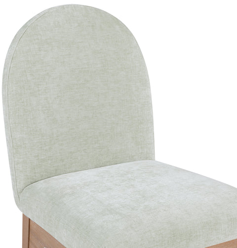 Brielle Mint Chenille Fabric Dining Chair SC