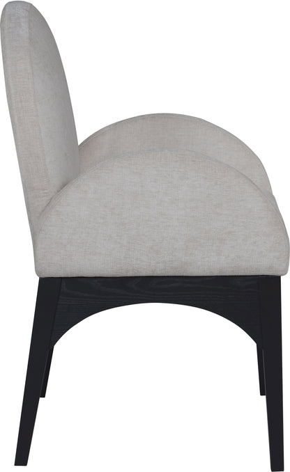 Brielle Grey Chenille Fabric Dining Chair AC