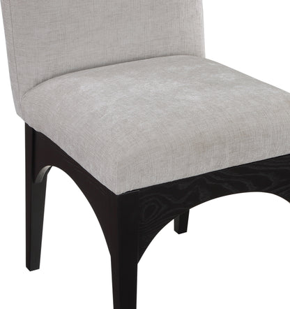 Brielle Grey Chenille Fabric Dining Chair SC