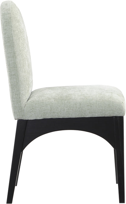 Brielle Mint Chenille Fabric Dining Chair SC