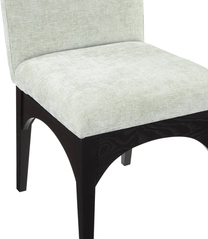 Brielle Mint Chenille Fabric Dining Chair SC