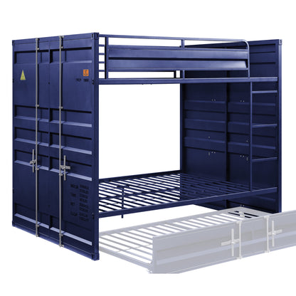 Bellona Full/Full Bunk Bed, Blue Finish