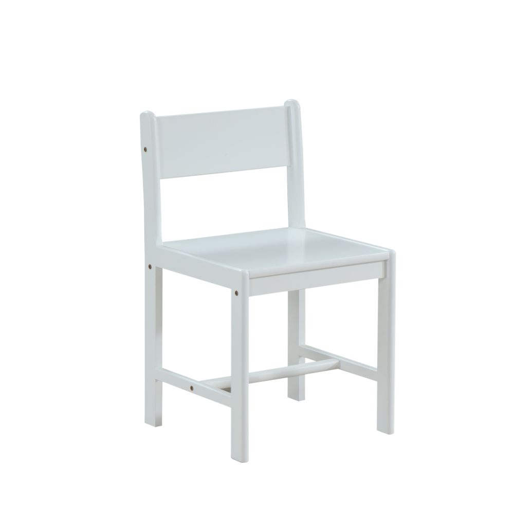 beckett chair, white finish