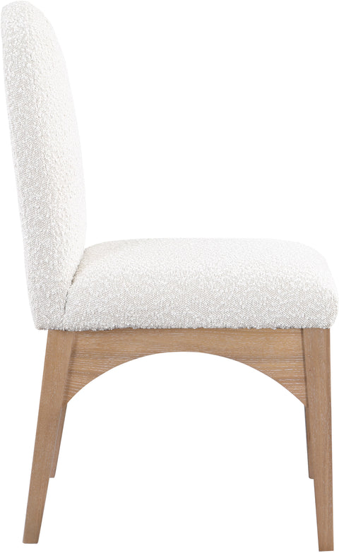 Brielle Cream Boucle Fabric Dining Chair SC
