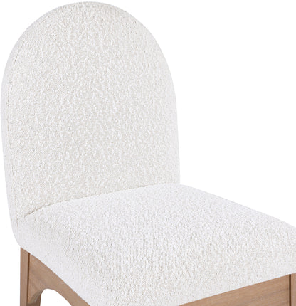 Brielle Cream Boucle Fabric Dining Chair SC