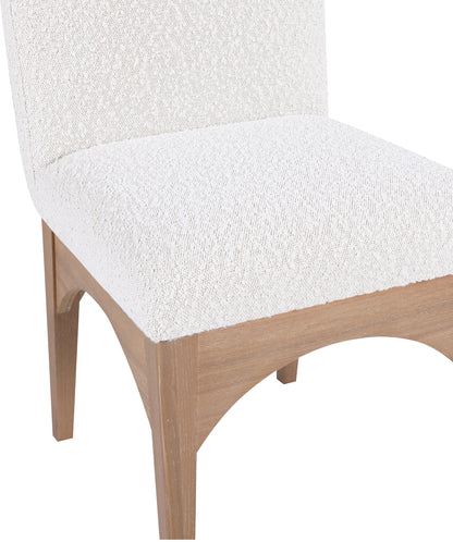 Brielle Cream Boucle Fabric Dining Chair SC