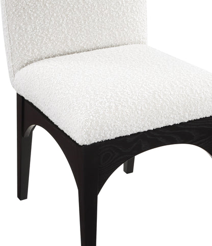 Brielle Cream Boucle Fabric Dining Chair SC