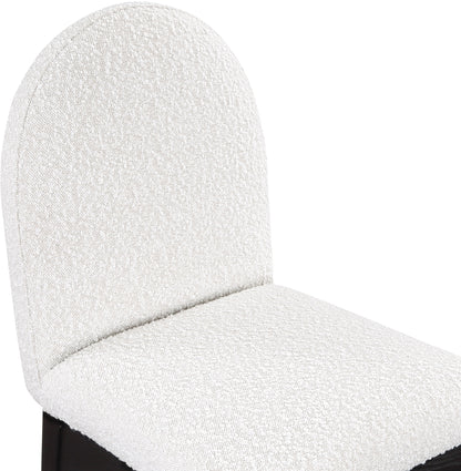 Brielle Cream Boucle Fabric Dining Chair SC