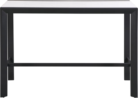 Outdoor Patio Aluminum Rectangle Bar Table