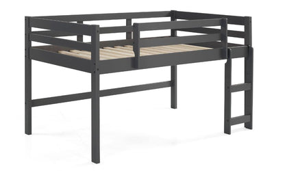 Braylon Twin Loft Bed, Gray Finish