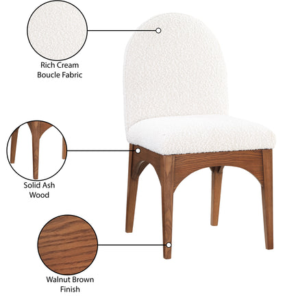 Brielle Cream Boucle Fabric Dining Chair SC