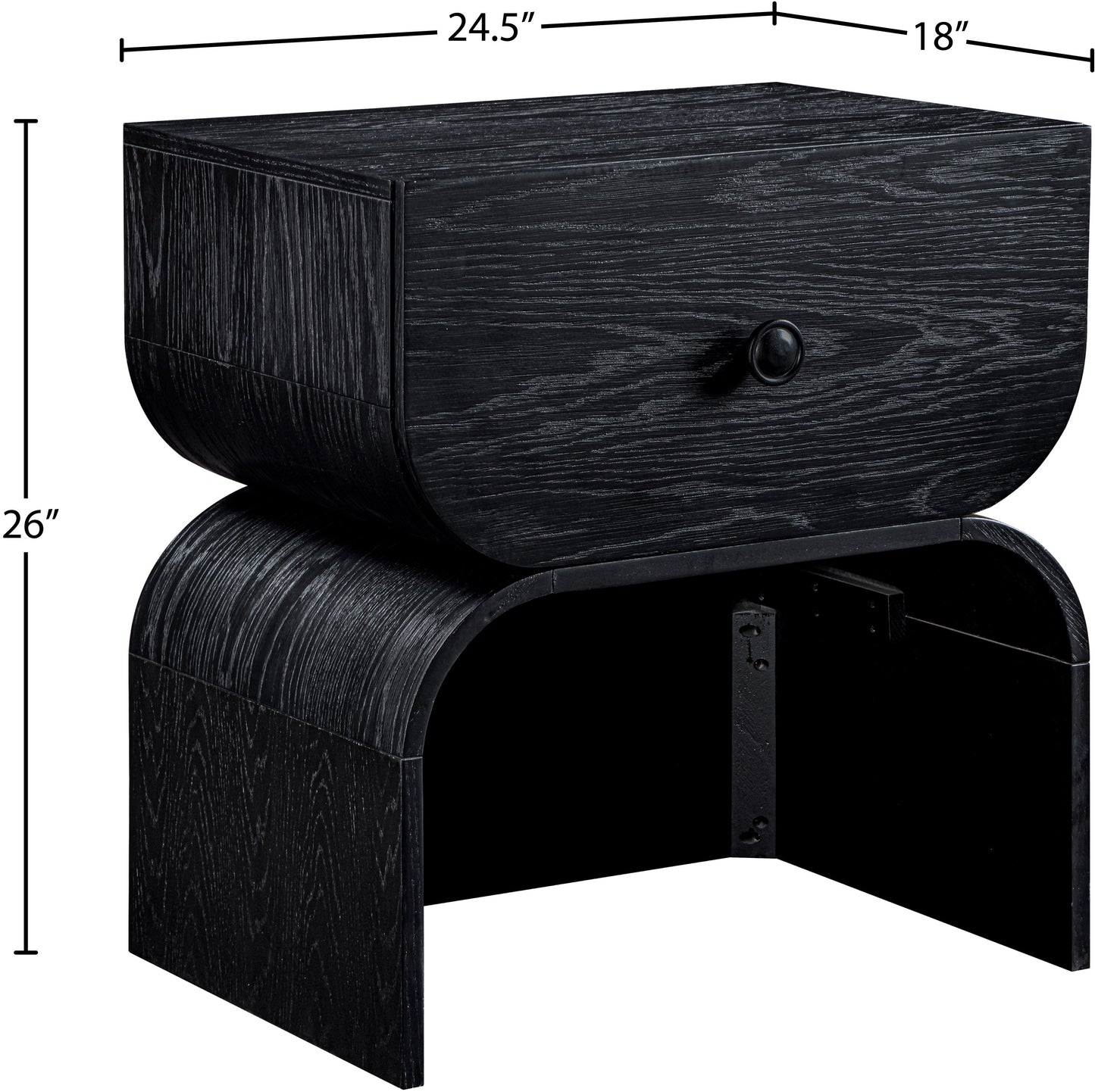 ace black night stand