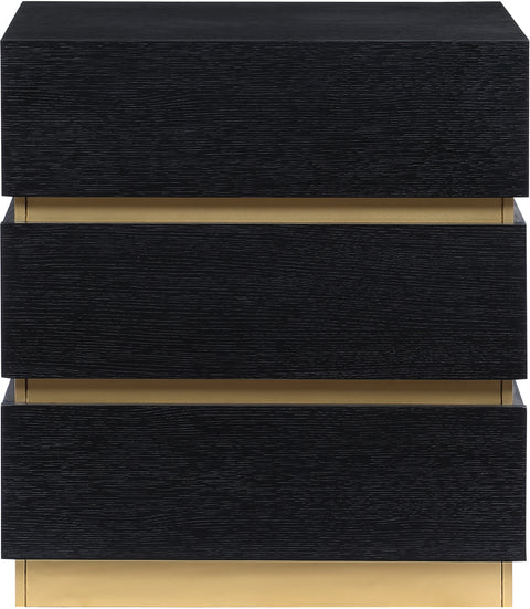 Langham Black Night Stand