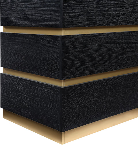 Langham Black Night Stand