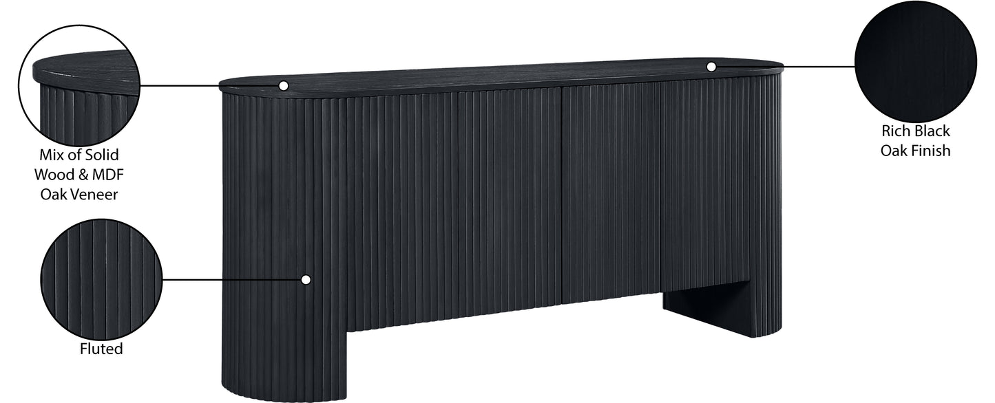 gavin black sideboard/buffet