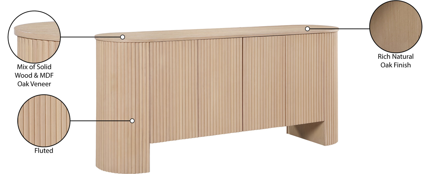 gavin oak sideboard/buffet