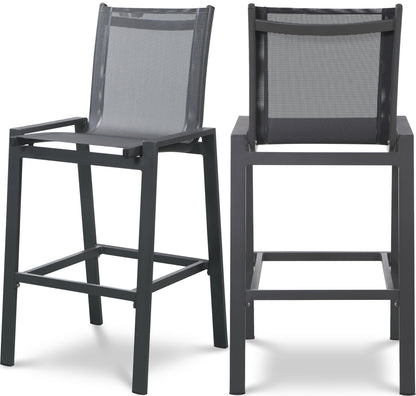 Outdoor Patio Aluminum Mesh Barstool