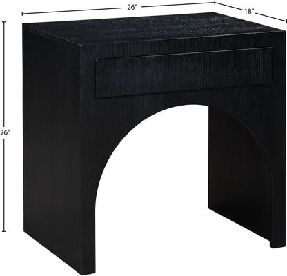 Summer Black Night Stand NS