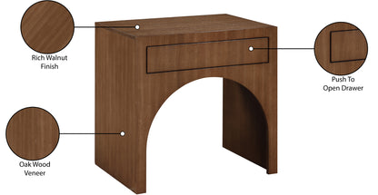 Summer Walnut Night Stand NS