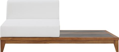 Outdoor Patio Modular Chair w/ Integrated Table