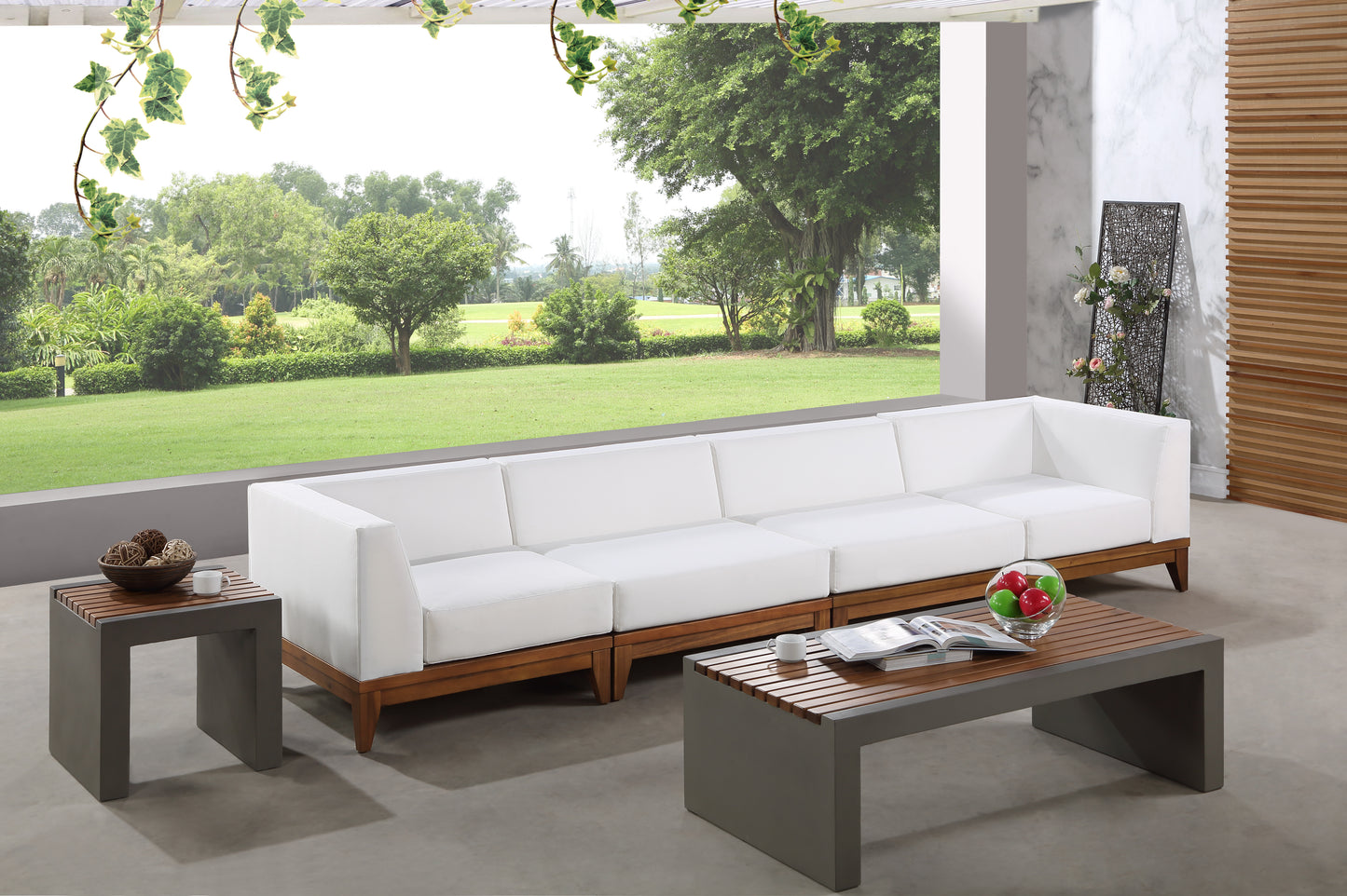 outdoor patio modular sofa