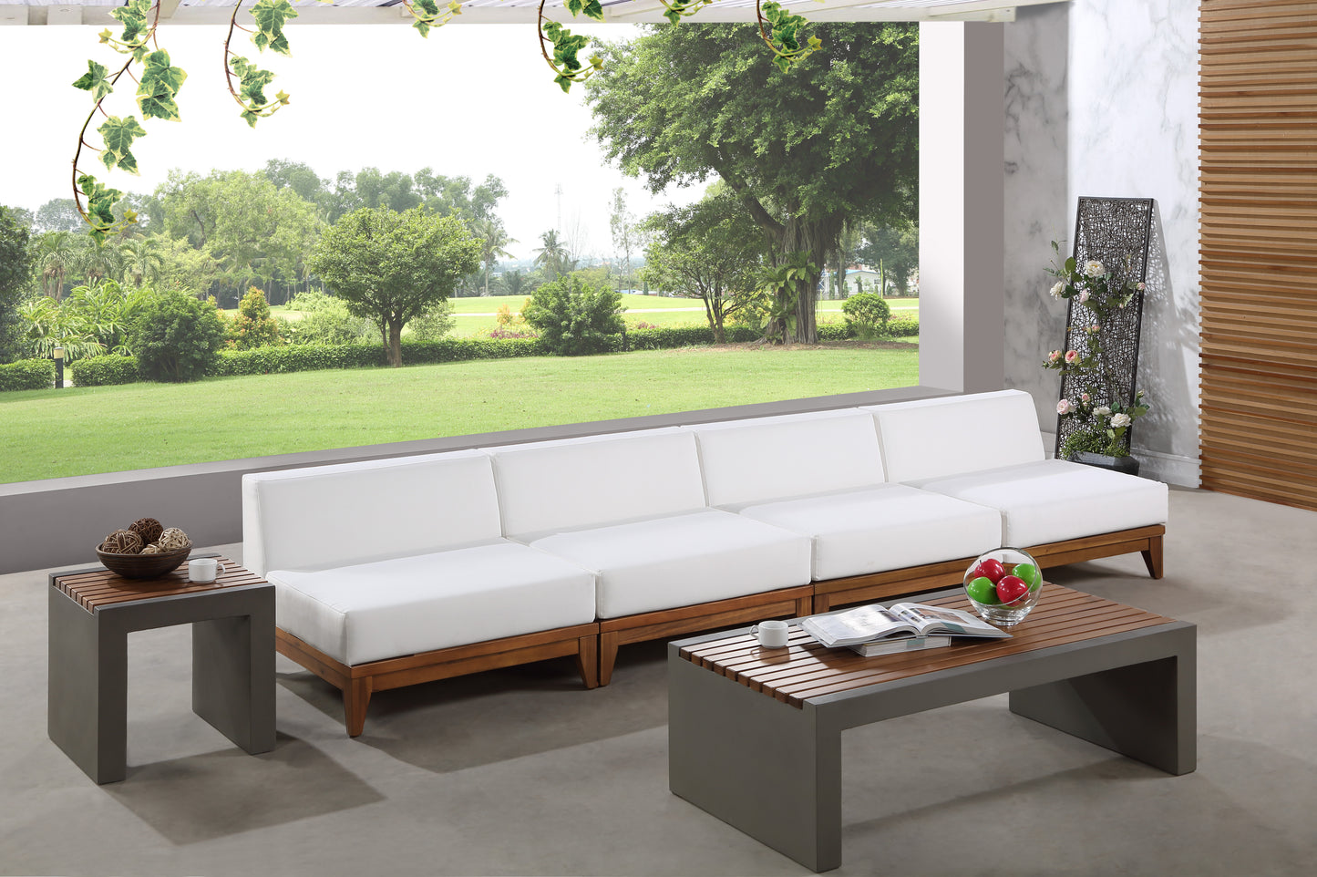 outdoor patio modular sofa