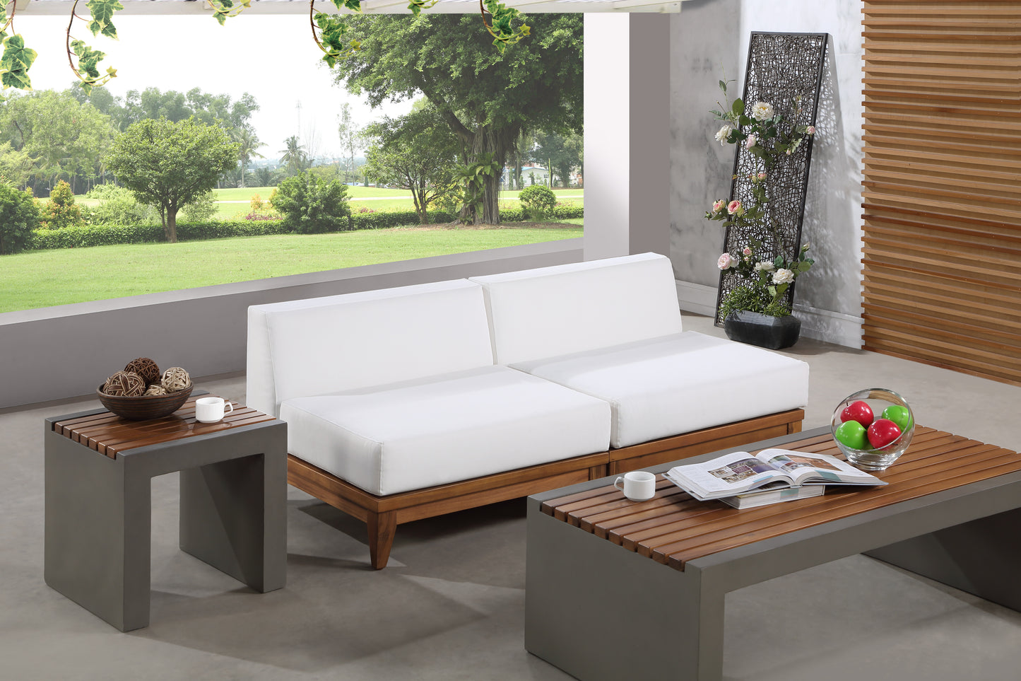 outdoor patio modular sofa