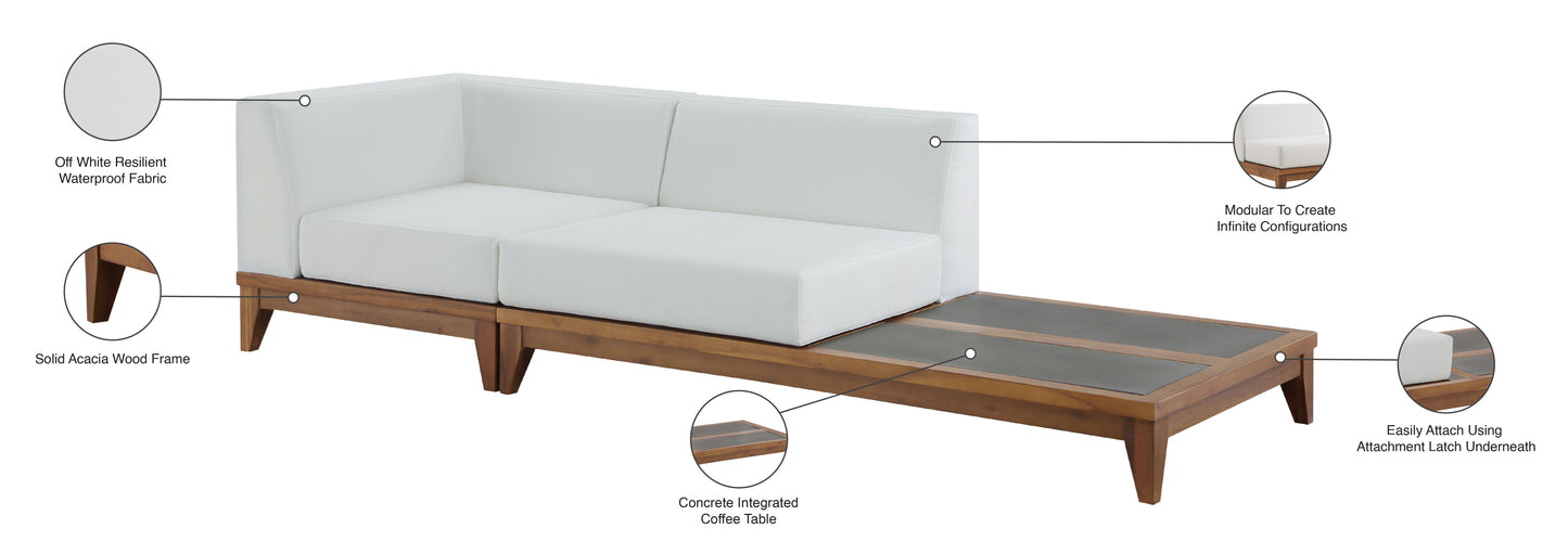 outdoor patio modular sofa