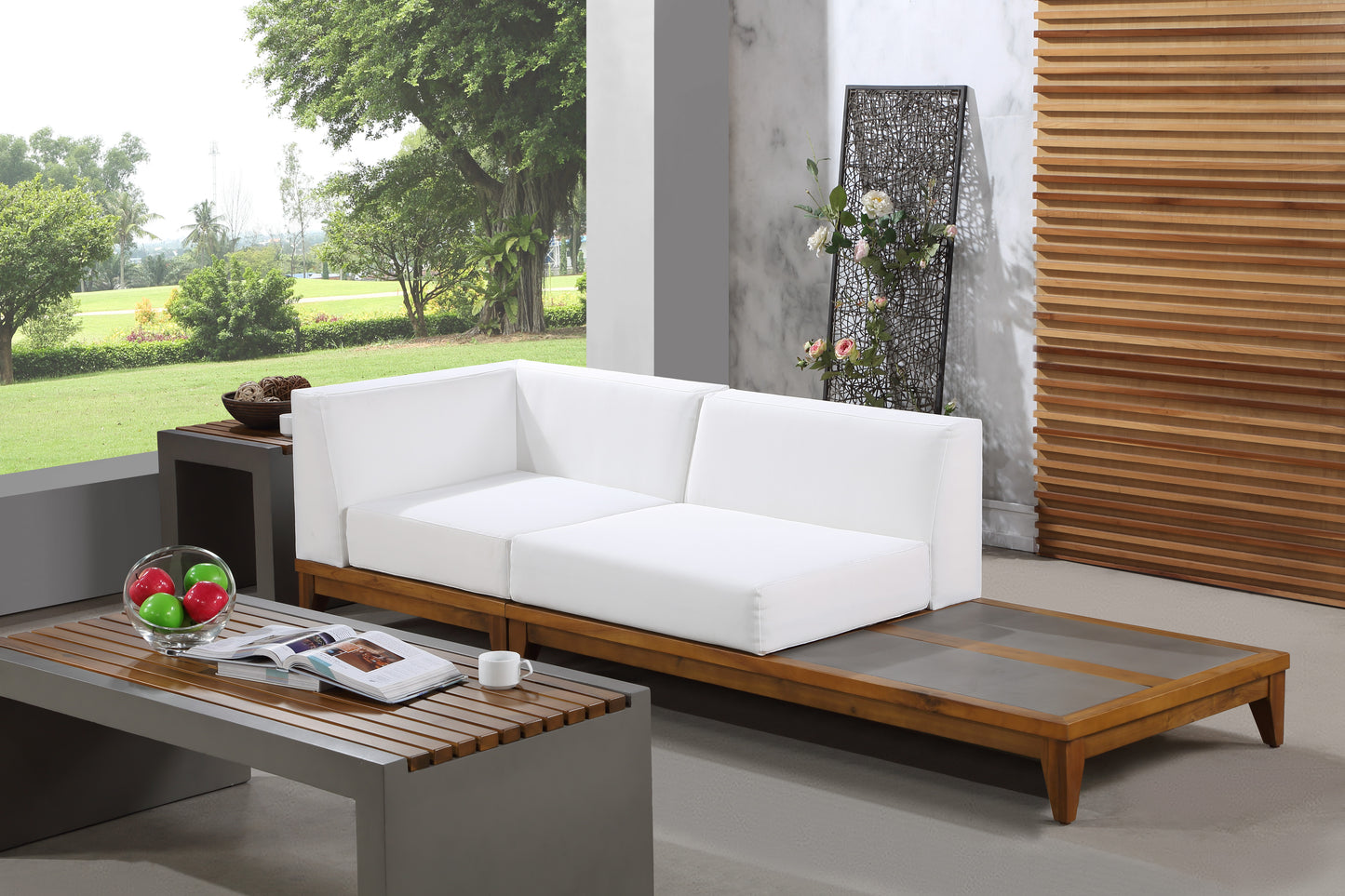 outdoor patio modular sofa