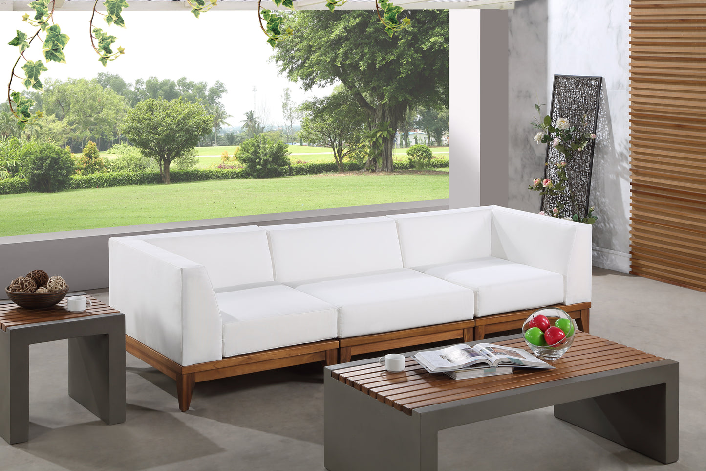 outdoor patio modular sofa