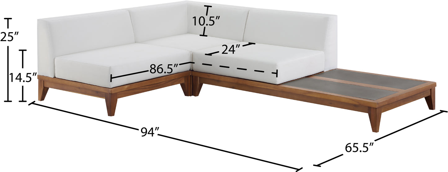 outdoor patio modular sectional