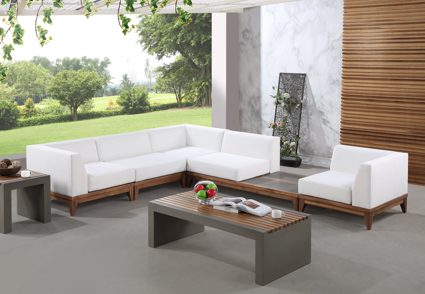 outdoor patio modular sectional