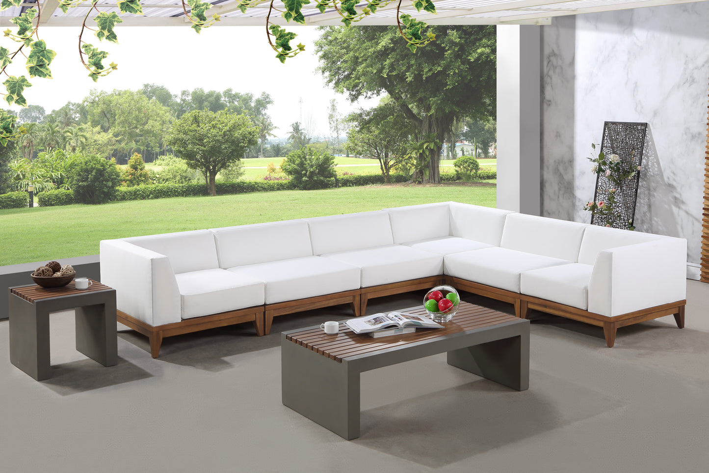 outdoor patio modular sectional