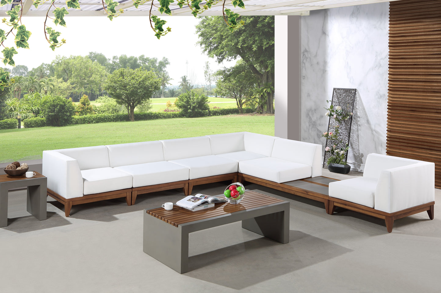 outdoor patio modular sectional