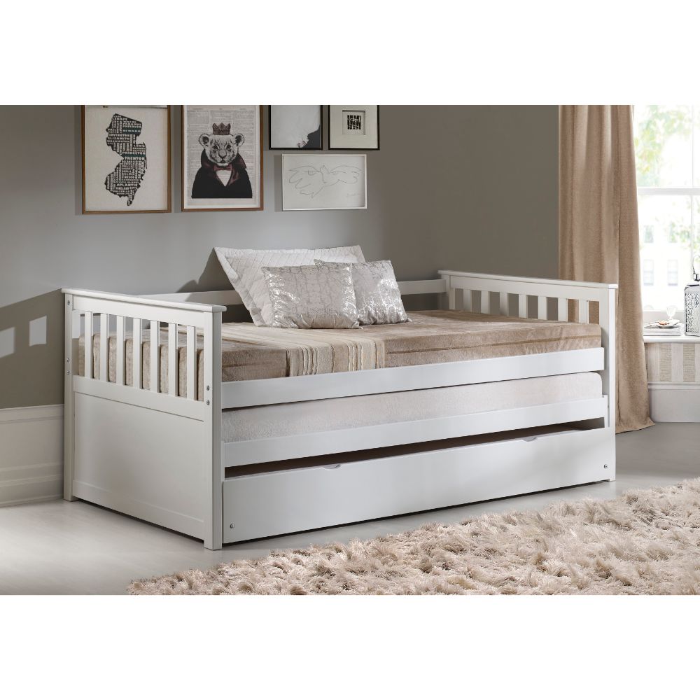 britney daybed (twin), white finish