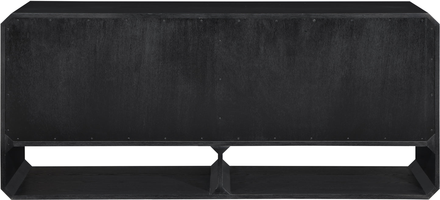 medley black sideboard/buffet black