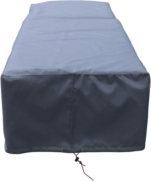 Camden Cream Water Resistant Fabric Upholstered Outdoor Patio Lounge Chair, 1 Piece