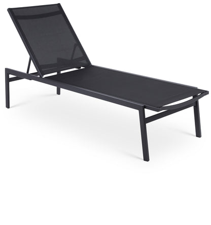 Outdoor Patio Aluminum Mesh Chaise Lounge Chair