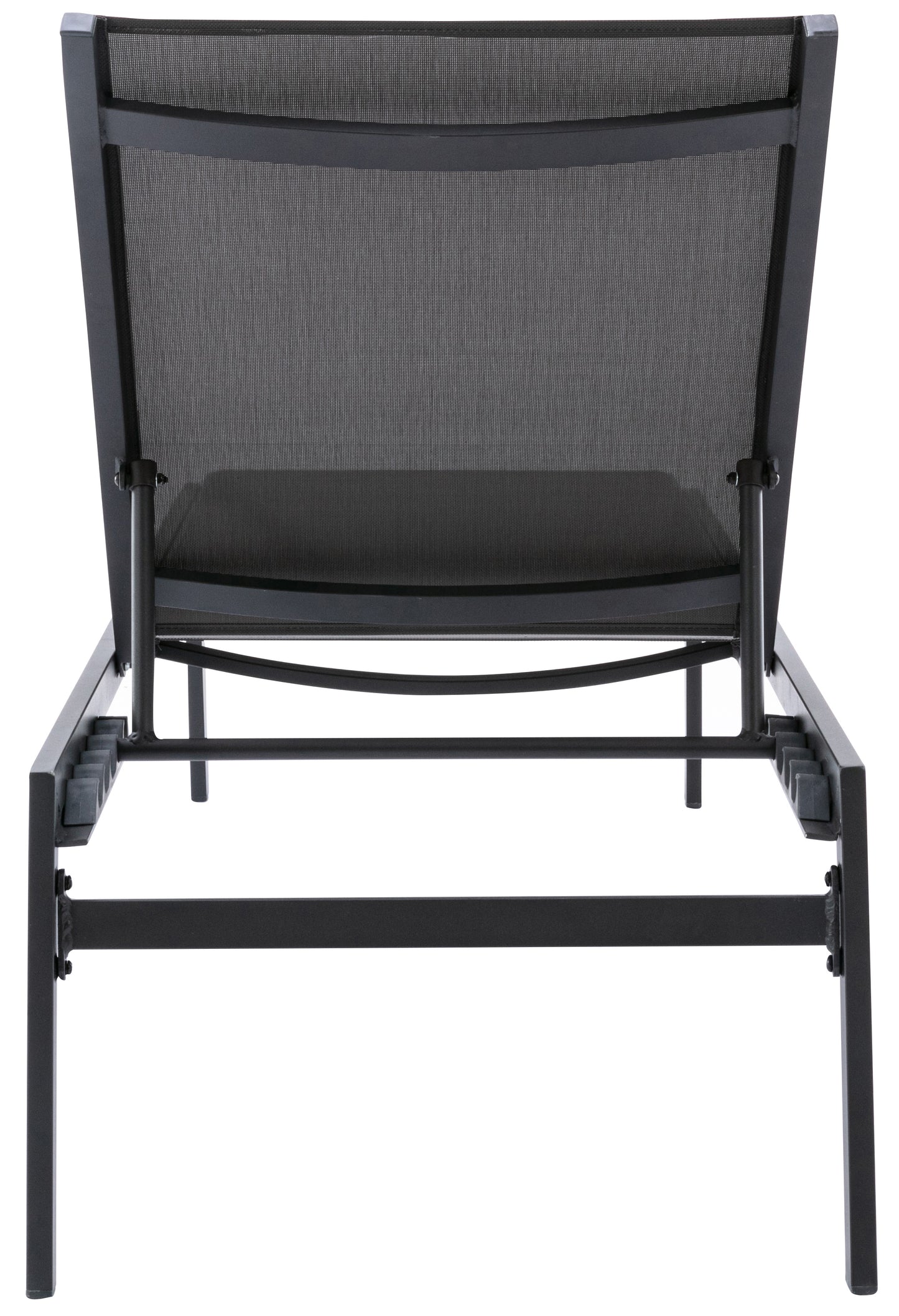 cole grey resilient mesh water resistant fabric outdoor patio aluminum mesh chaise lounge chair grey