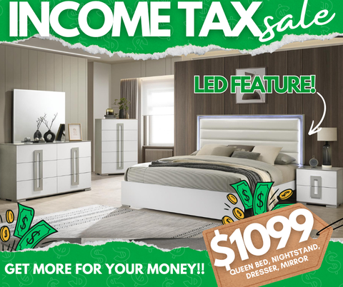 Nova LED Queen Bedroom Set